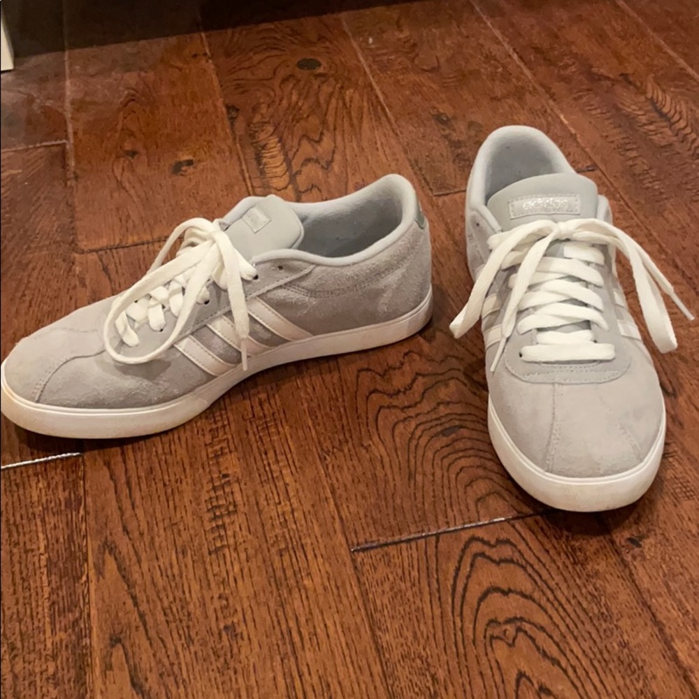 Grey suede adidas
